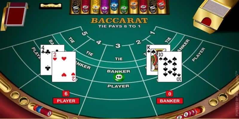 Luật rút thêm cho mình quân bài thứ 3 trong Baccarat online MKBET
